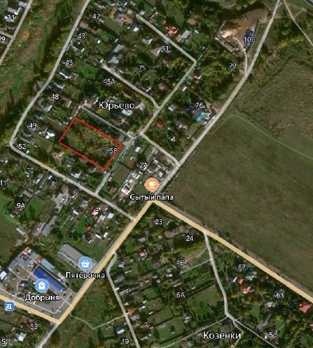 Участок 55 соток