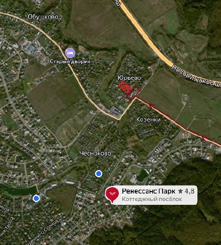 Участок 55 соток