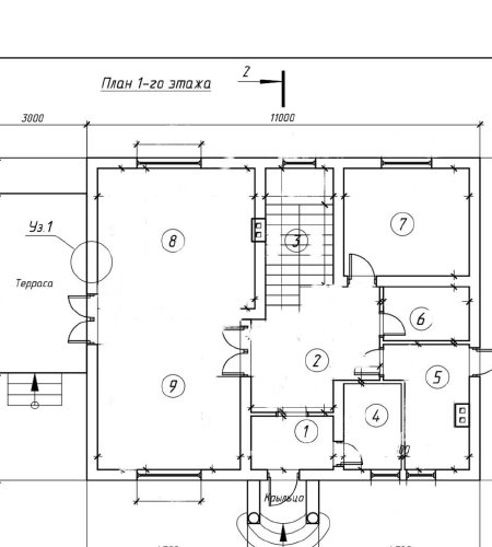 Коттедж 189,4м. на участке 6 сот